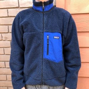 Medium Navy Blue Patagonia Fleece